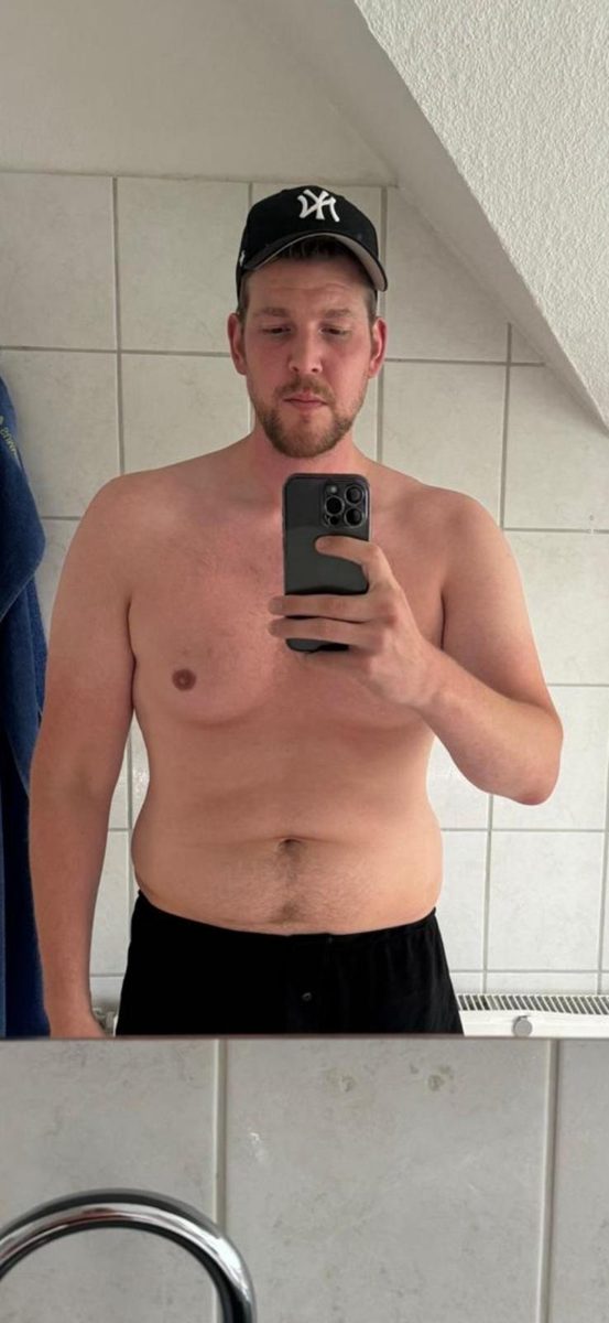 Sven vor dem Coaching
